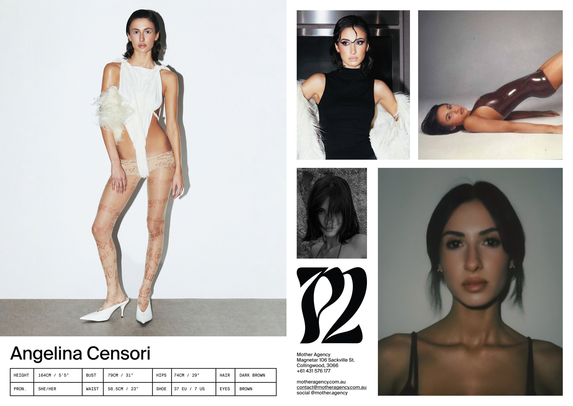 Angelina Censori — comp card