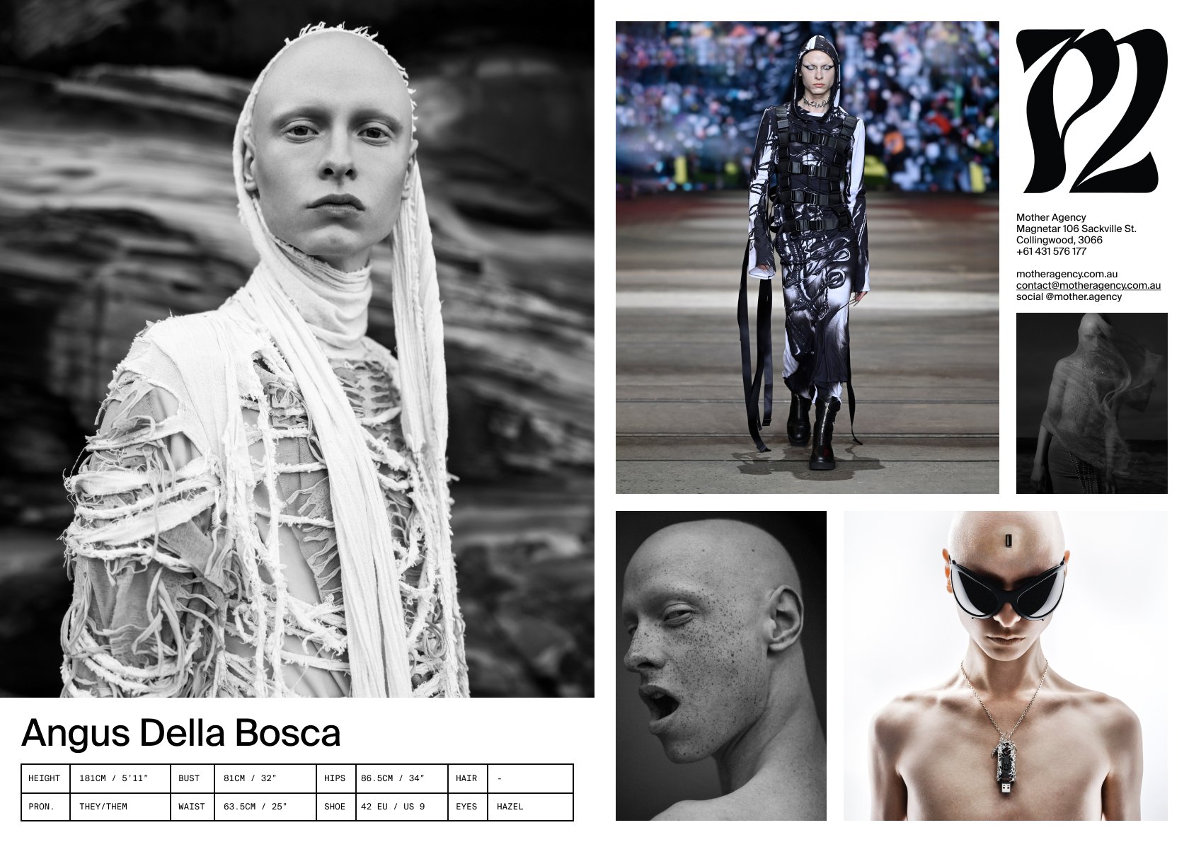Angus Della Bosca — comp card
