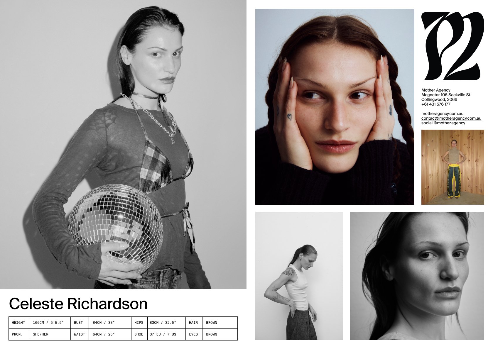 Celeste Richardson — comp card