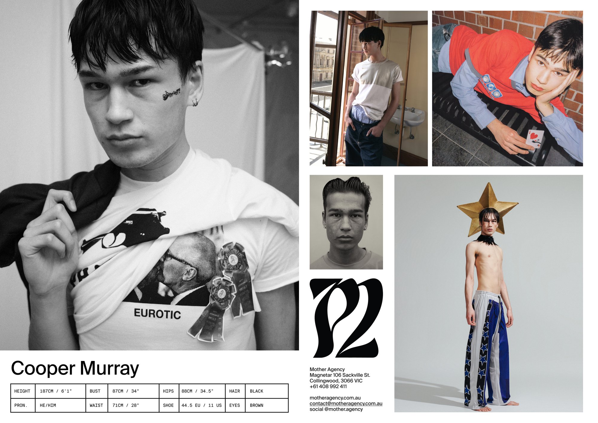 Cooper Murray — comp card