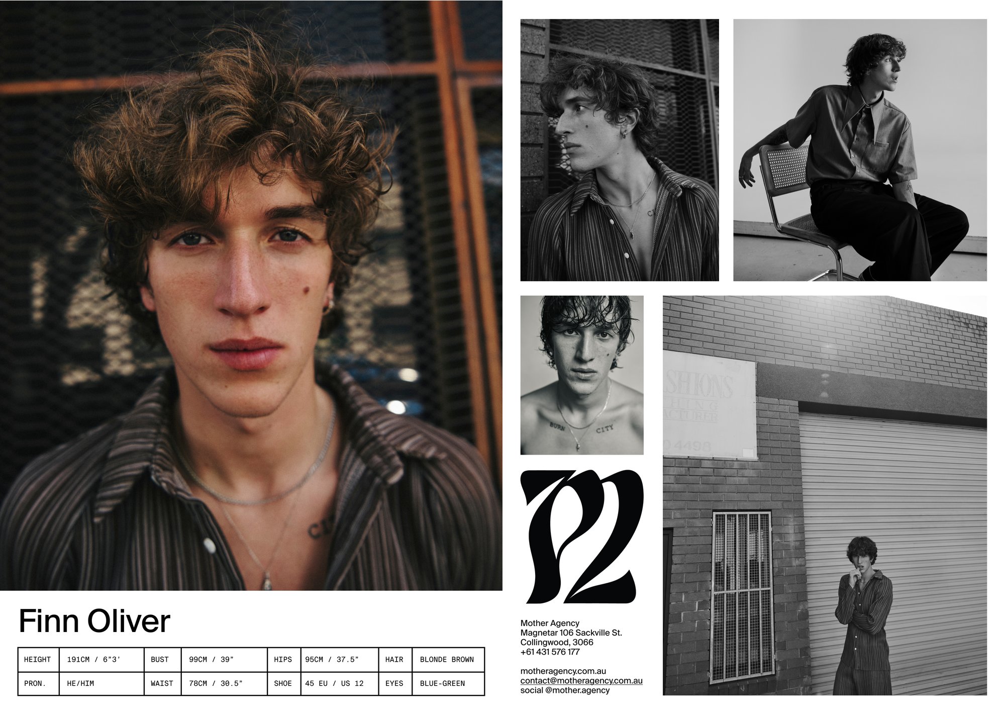 Finn Oliver — comp card