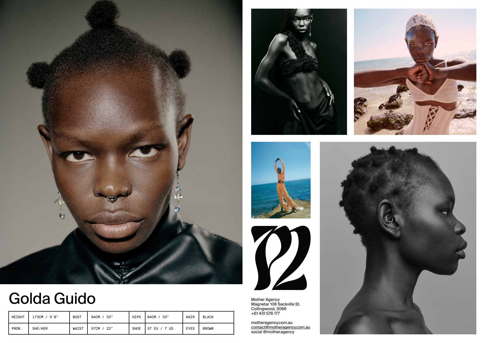 Golda Guido — comp card