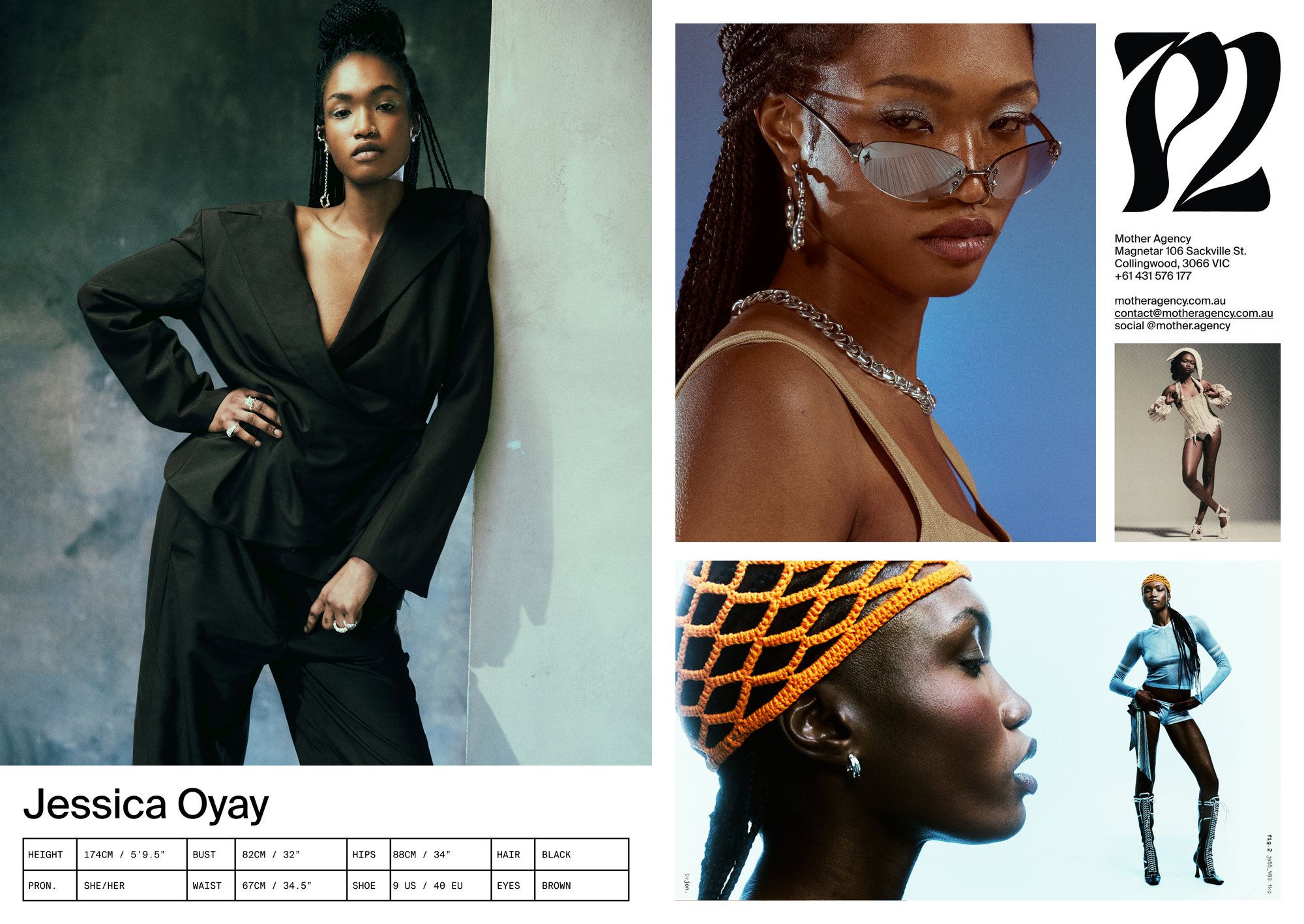 Jessica Oyay — comp card