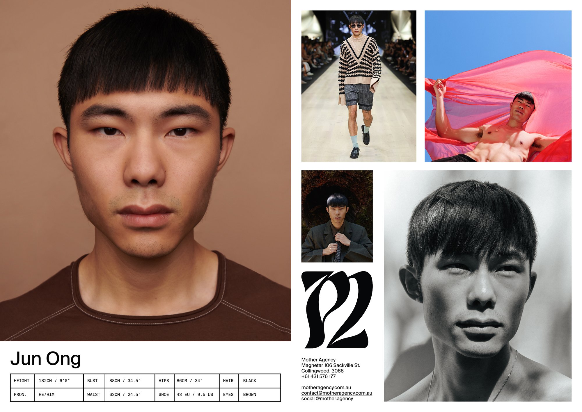 Jun Ong — comp card