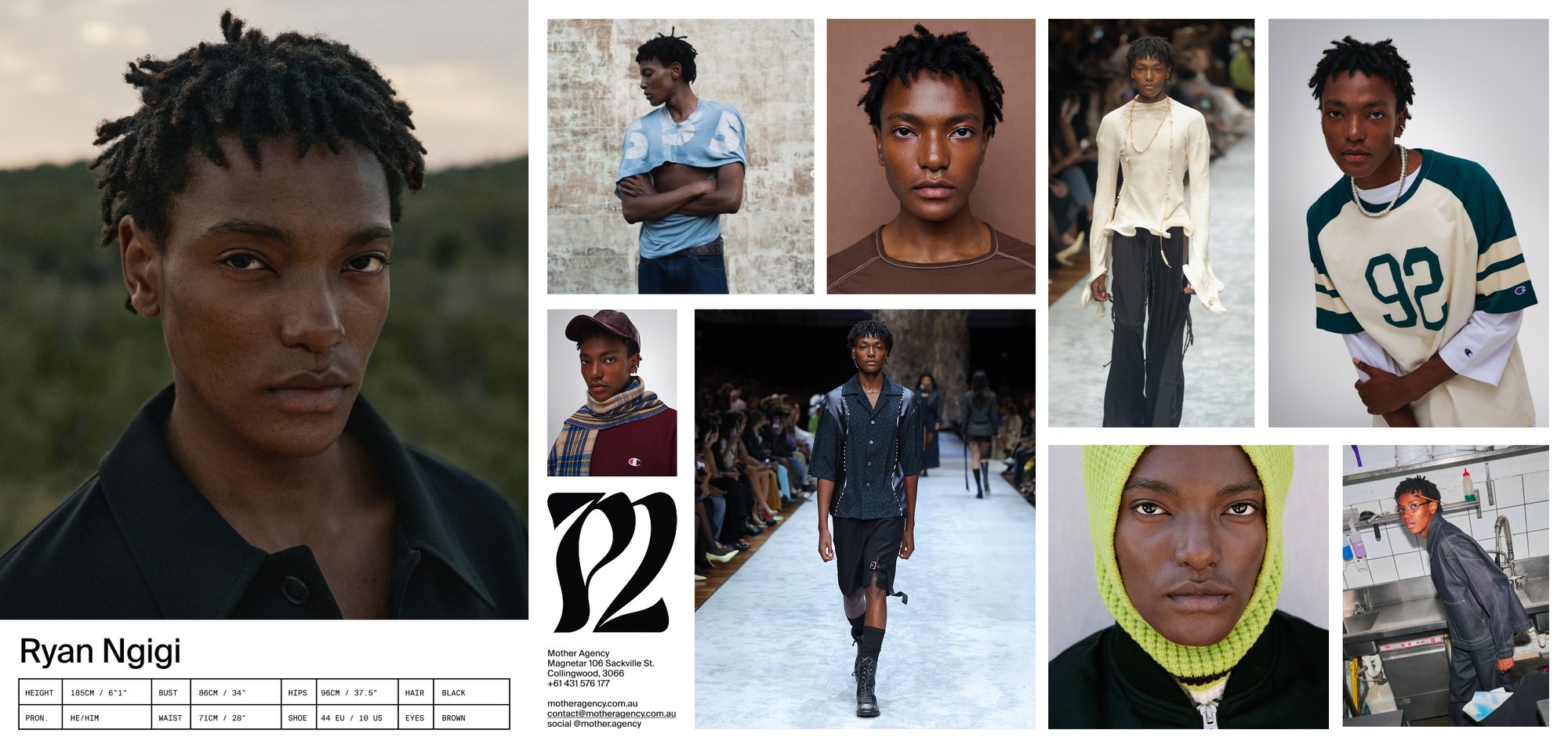 Ryan Ngigi — comp card