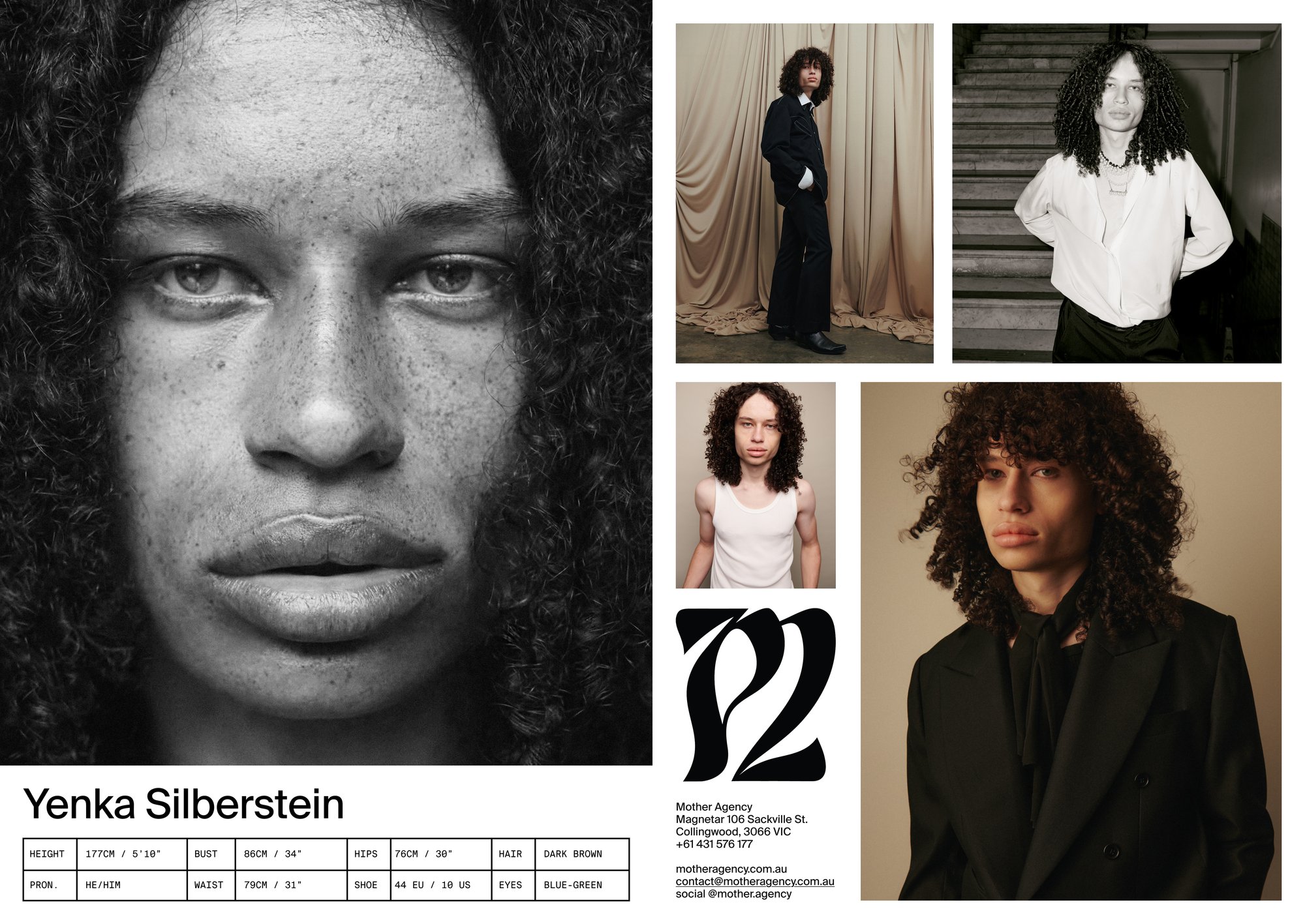 Yenka Silberstein — comp card